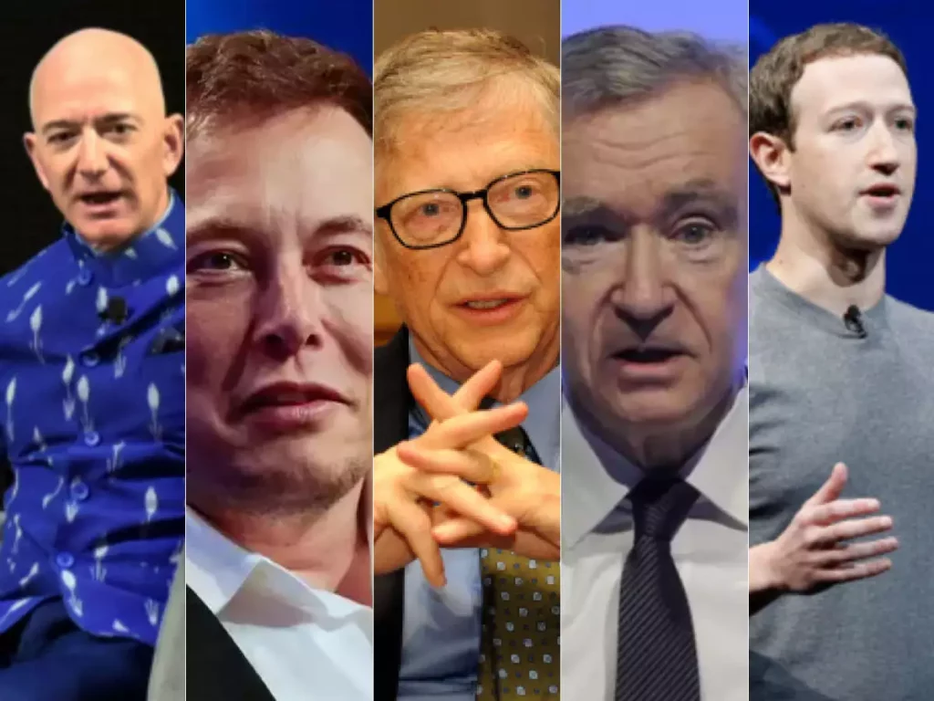 दुनिया के 10 सबसे अमीर आदमी